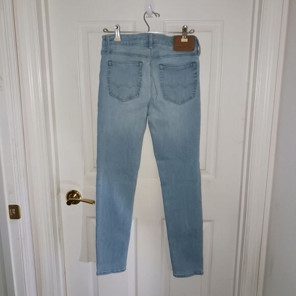 American Eagle Air Flex+ Jeans Boys Youth Unisex Size 29x30 Light Blue W… - Picture 7 of 8